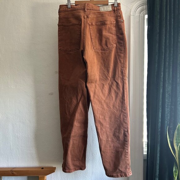 Everlane | Rust Straight Leg Pants | 28" Tall - Picture 2 of 2